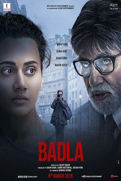 Download Badla (2019) Hindi Full Movie