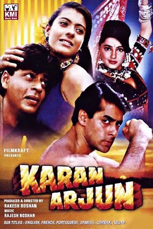 Download Karan Arjun (1995) Hindi Full Movie HDRip